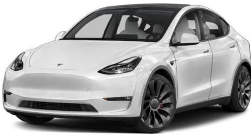 TESLA MODEL Y 2021 5YJYGDEE9MF112202 image